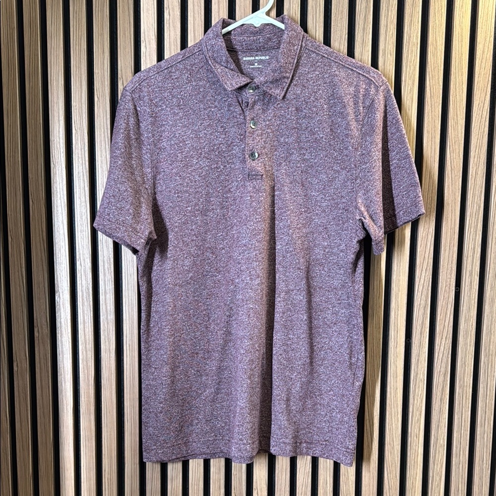 Banana Republic Polo Shirt (Burgundy)